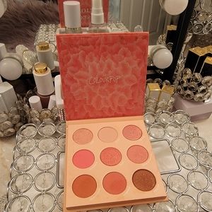 Coast to Coral Pressed Powder Eyeshadow Palette Colourpop NWOB ** FREE 🎁